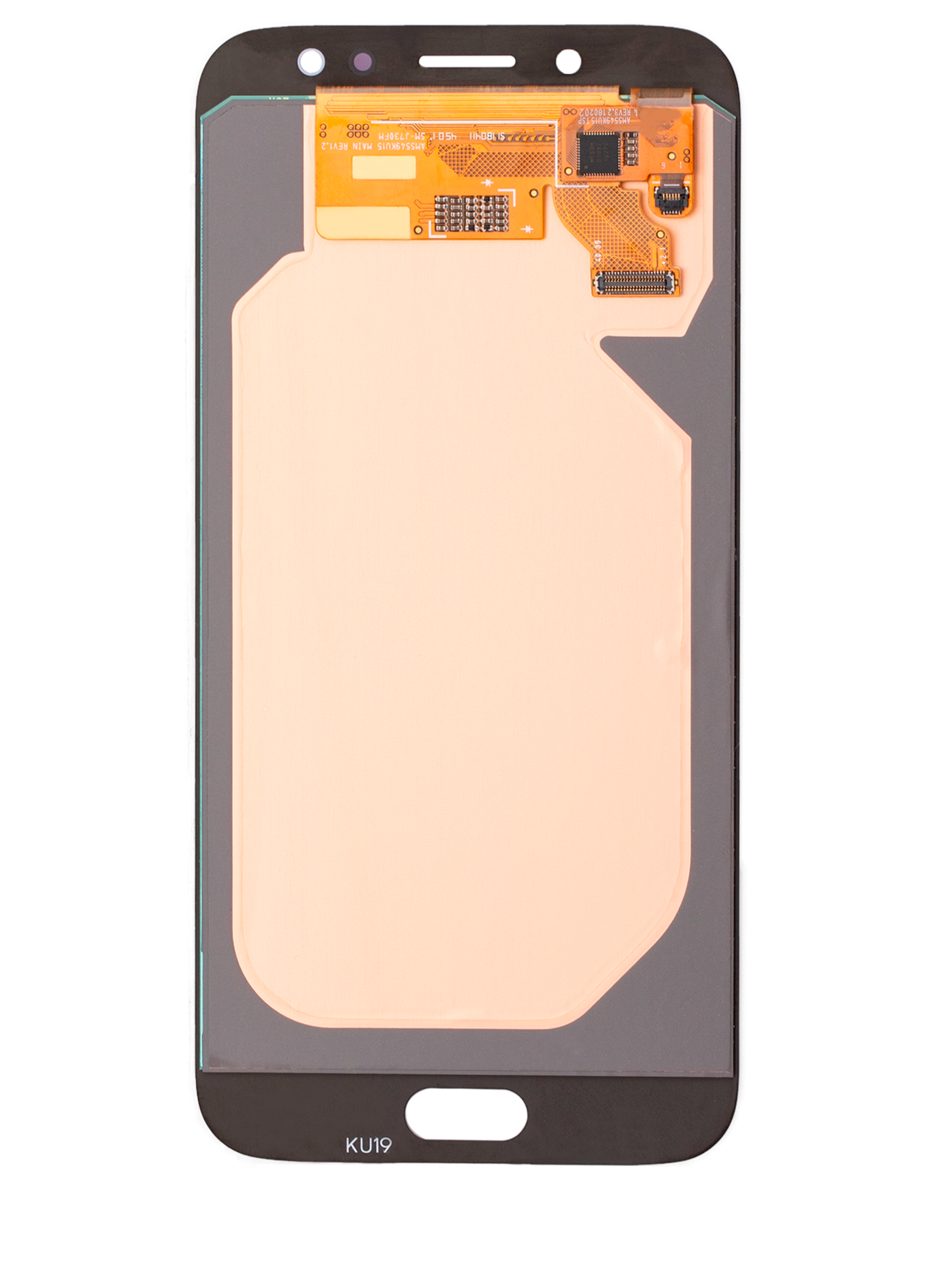 OLED Assembly Without Frame For Samsung Galaxy J7 / J7 Pro (J730 / 2017) (Refurbished) (Gold)