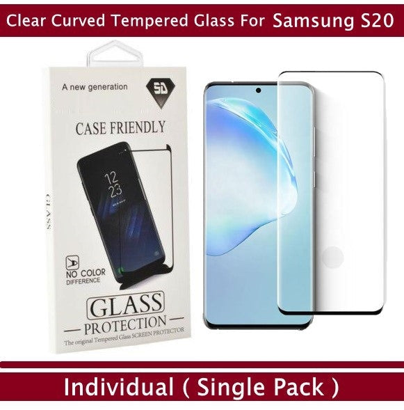 Single Edge Glue Samsung S Series Tempered Glass