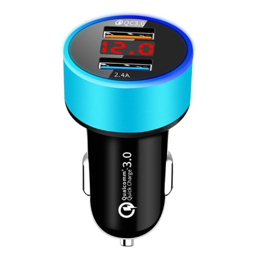 USB Car Charger Fast Charging Dual USB Adapter 3.1A