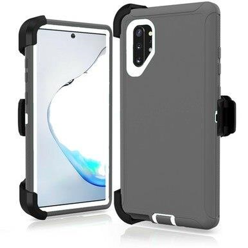 Shock Proof Defender Phone Case with Holster for Samsung Galaxy Note 10 Plus