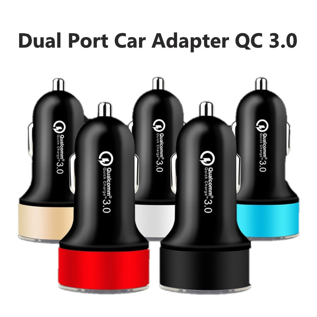 USB Car Charger Fast Charging Dual USB Adapter 3.1A