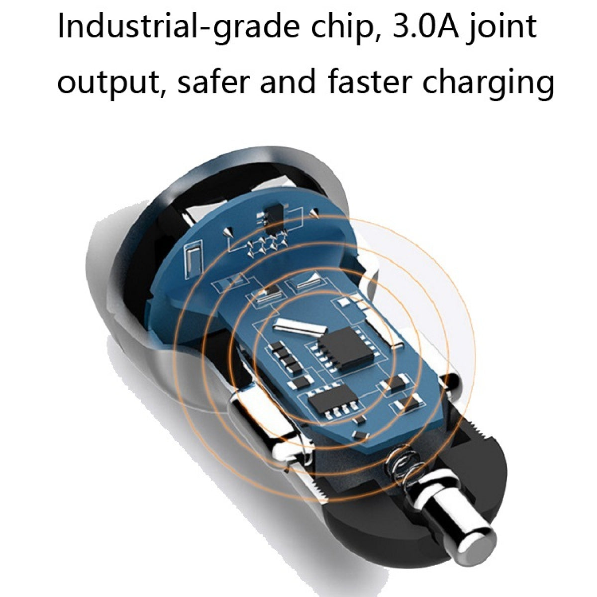 USB Car Charger Fast Charging Dual USB Adapter 3.1A