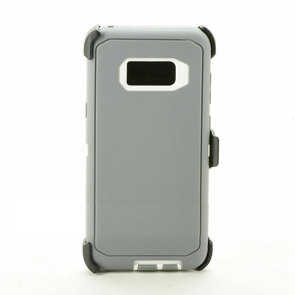 Shock Proof Defender Phone Case with Holster for Samsung Galaxy S8 Plus