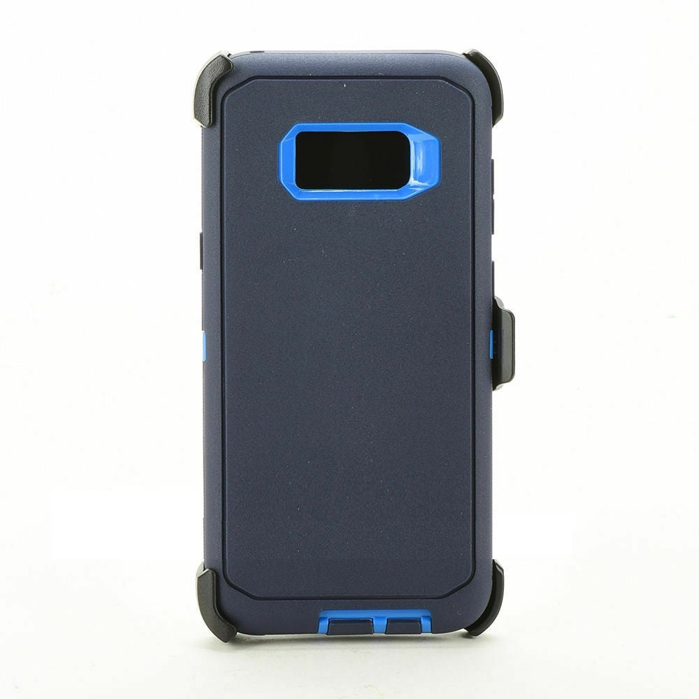 Shock Proof Defender Phone Case with Holster for Samsung Galaxy S8 Plus