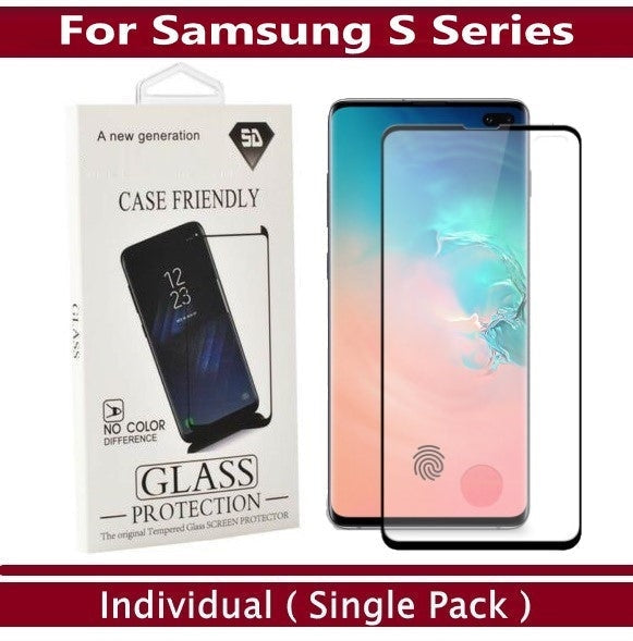Single Edge Glue Samsung S Series Tempered Glass