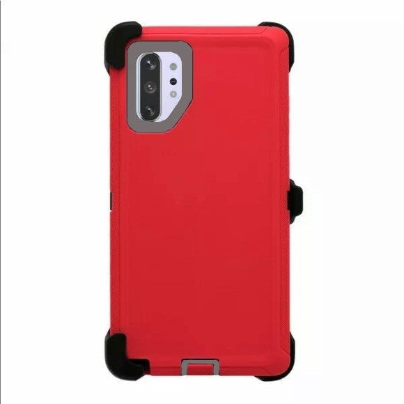 Shock Proof Defender Phone Case with Holster for Samsung Galaxy Note 10 Plus