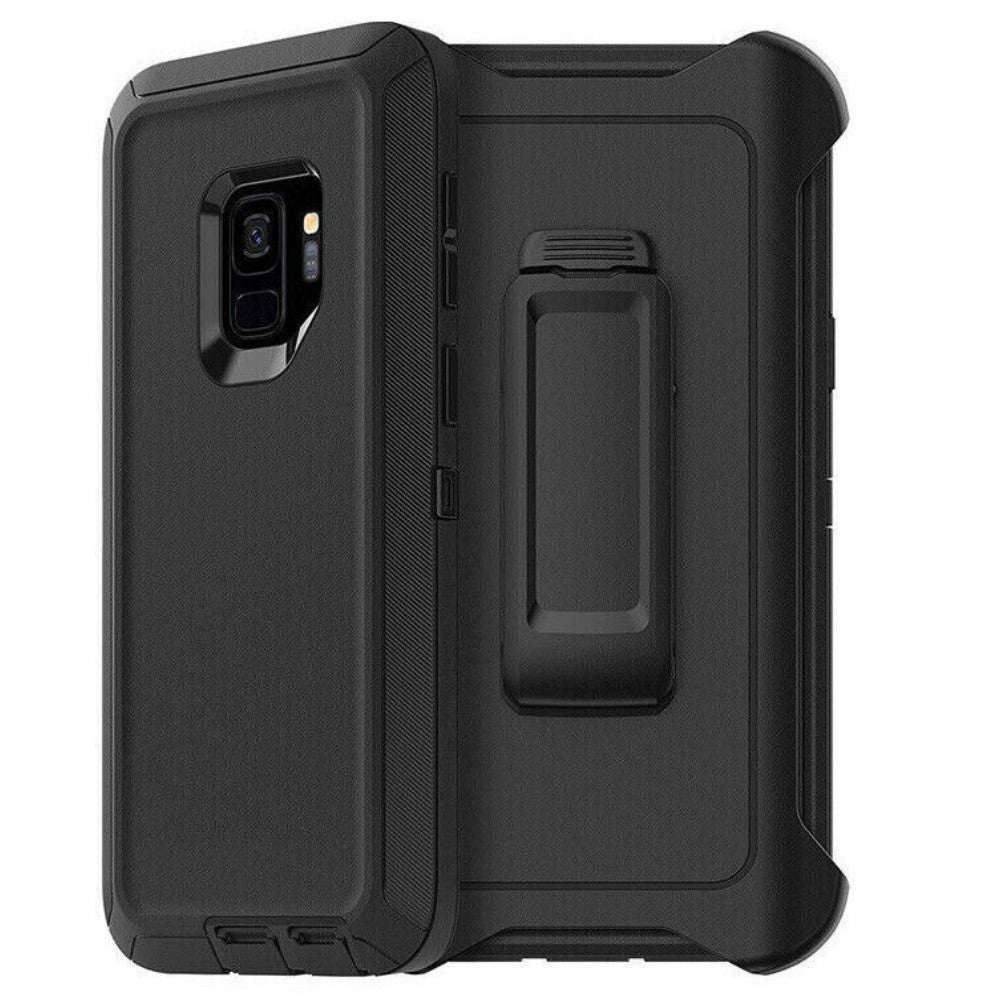 Shock Proof Defender Phone Case with Holster for Samsung Galaxy S9 Plus