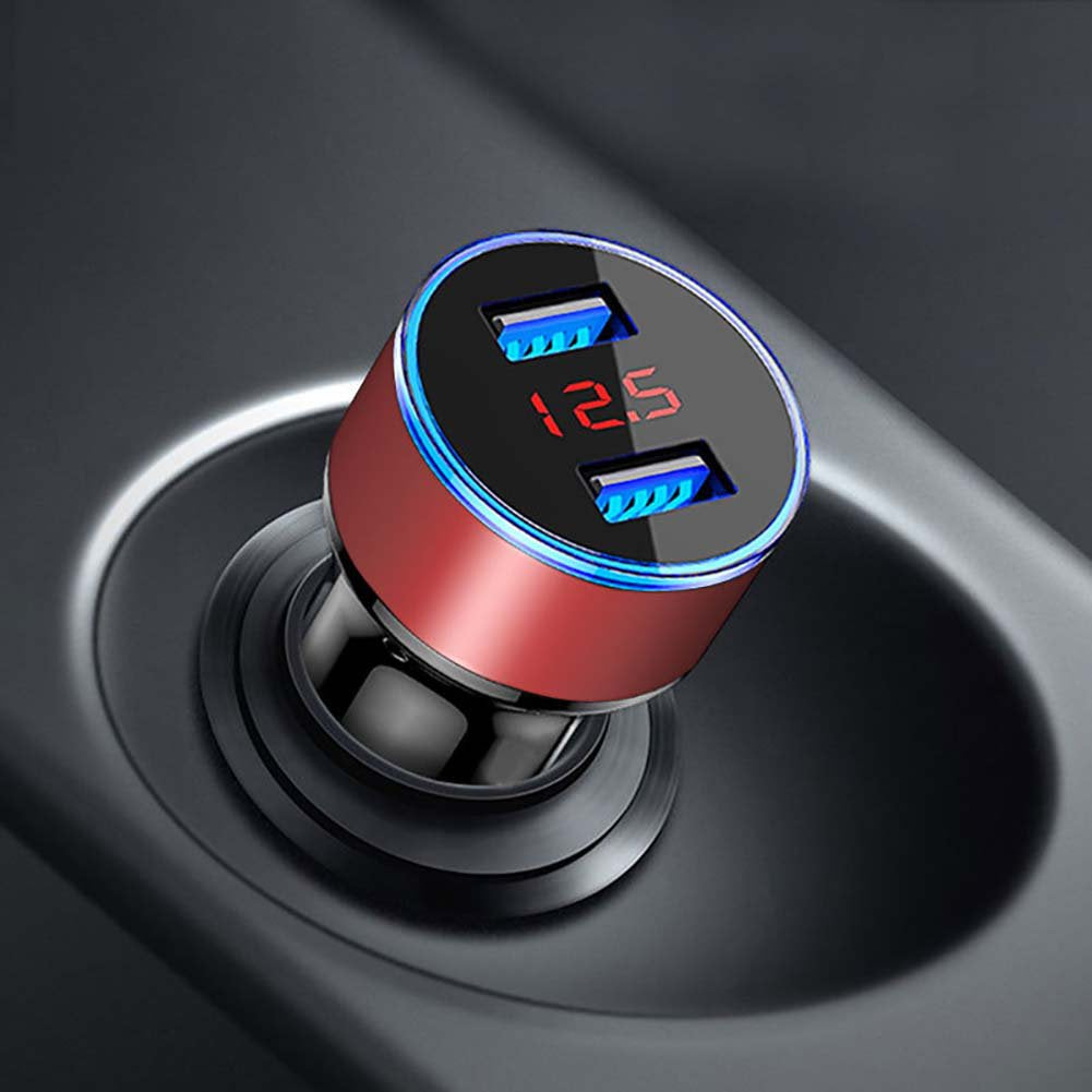 USB Car Charger Fast Charging Dual USB Adapter 3.1A