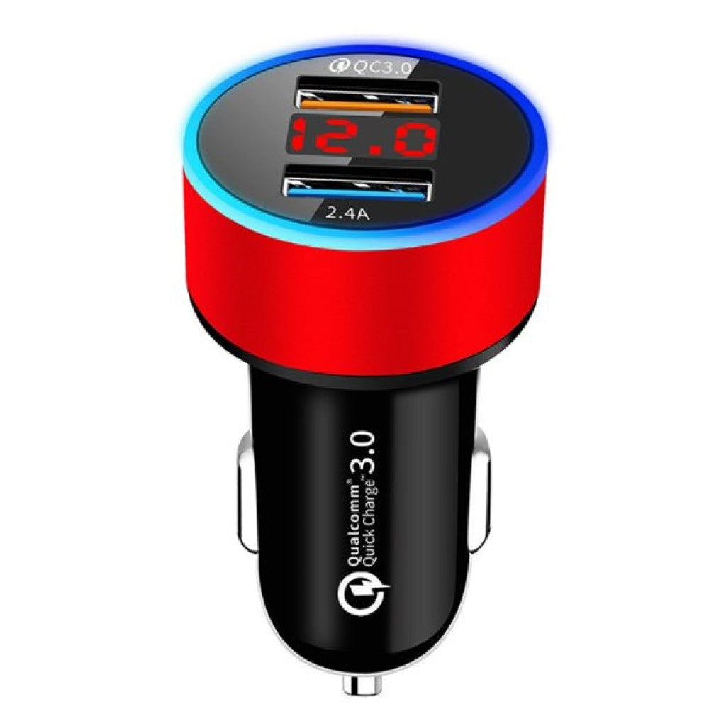 USB Car Charger Fast Charging Dual USB Adapter 3.1A