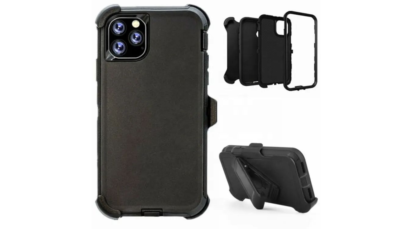 Defender Shock Proof Rubber Phone Case with Holster Heavy Duty Compatible with Samsung Galaxy Note 9