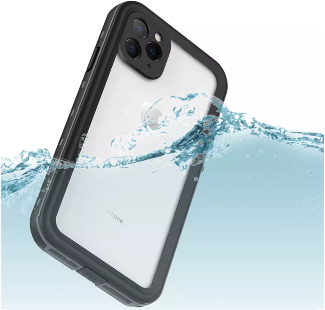 Waterproof Slim Life Proof Case for iPhone 12 Built-in Screen Protector Shockproof Dustproof Heavy Duty Full Body Protective Case