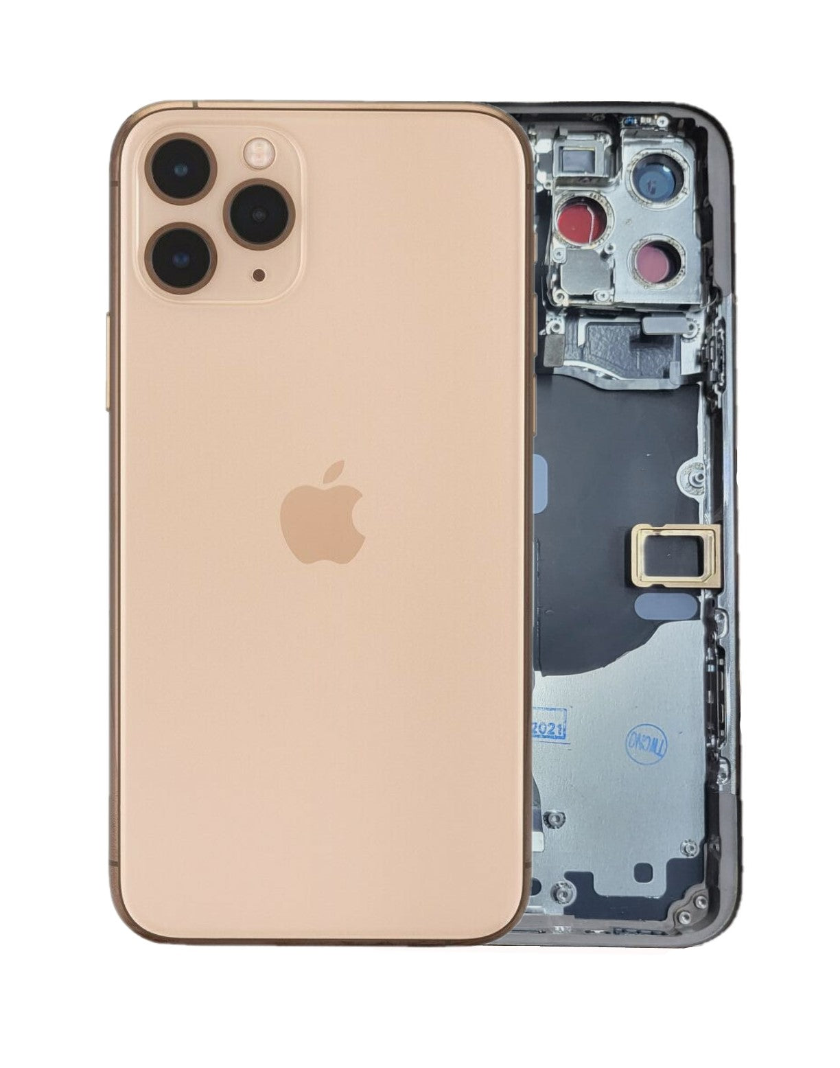 Back Housing W/ Small Components Pre-Installed For iPhone 11 Pro ( OEM Pulled Grade A )