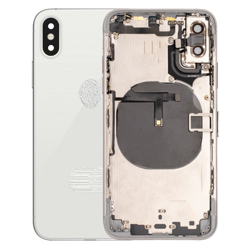 Back Housing W/ Small Components Pre-Installed For iPhone XS ( OEM Pulled Grade A )