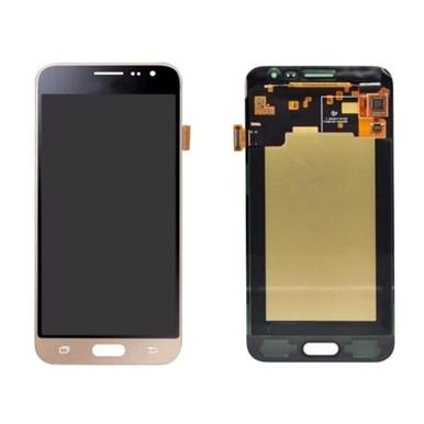 SAMSUNG J3 2016 GOLD FULL FRONT ASSEMBLY STANDARD PART