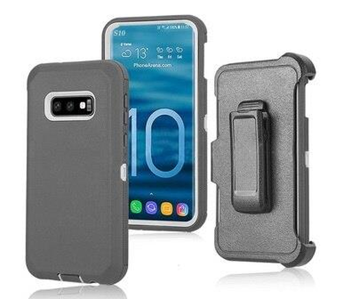 Shock Proof Defender Phone Case with Holster for Samsung Galaxy S10e