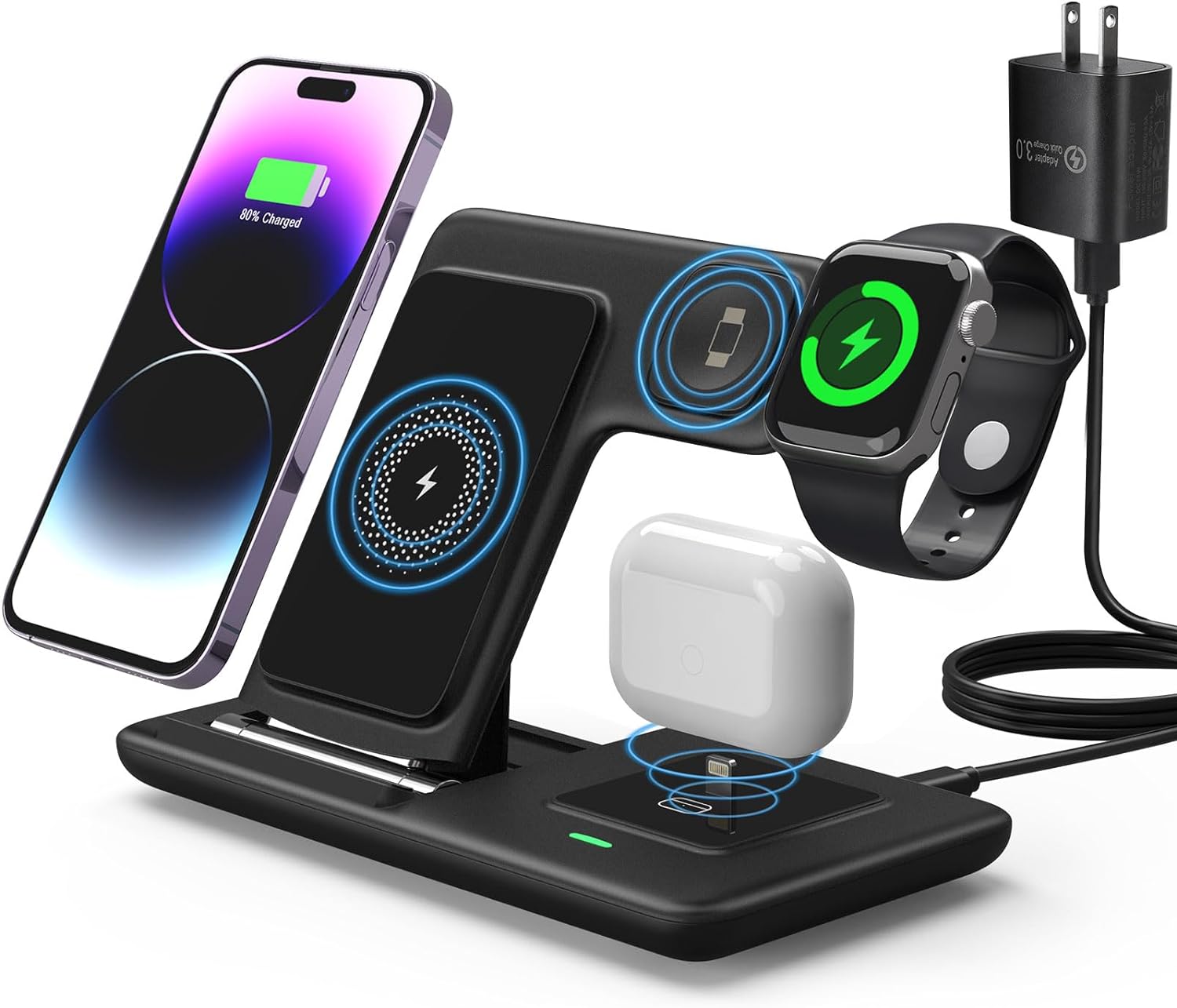 Z5 3in1 15W Wireless Charger
