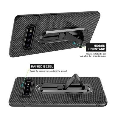 Ultra-thin stealth bracket case for Galaxy S10, Blue