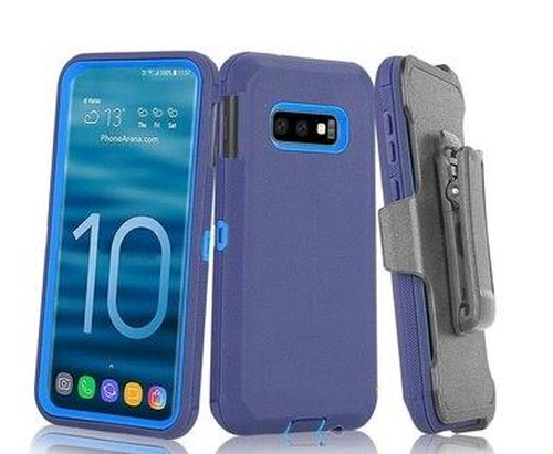 Shock Proof Defender Phone Case with Holster for Samsung Galaxy S10e