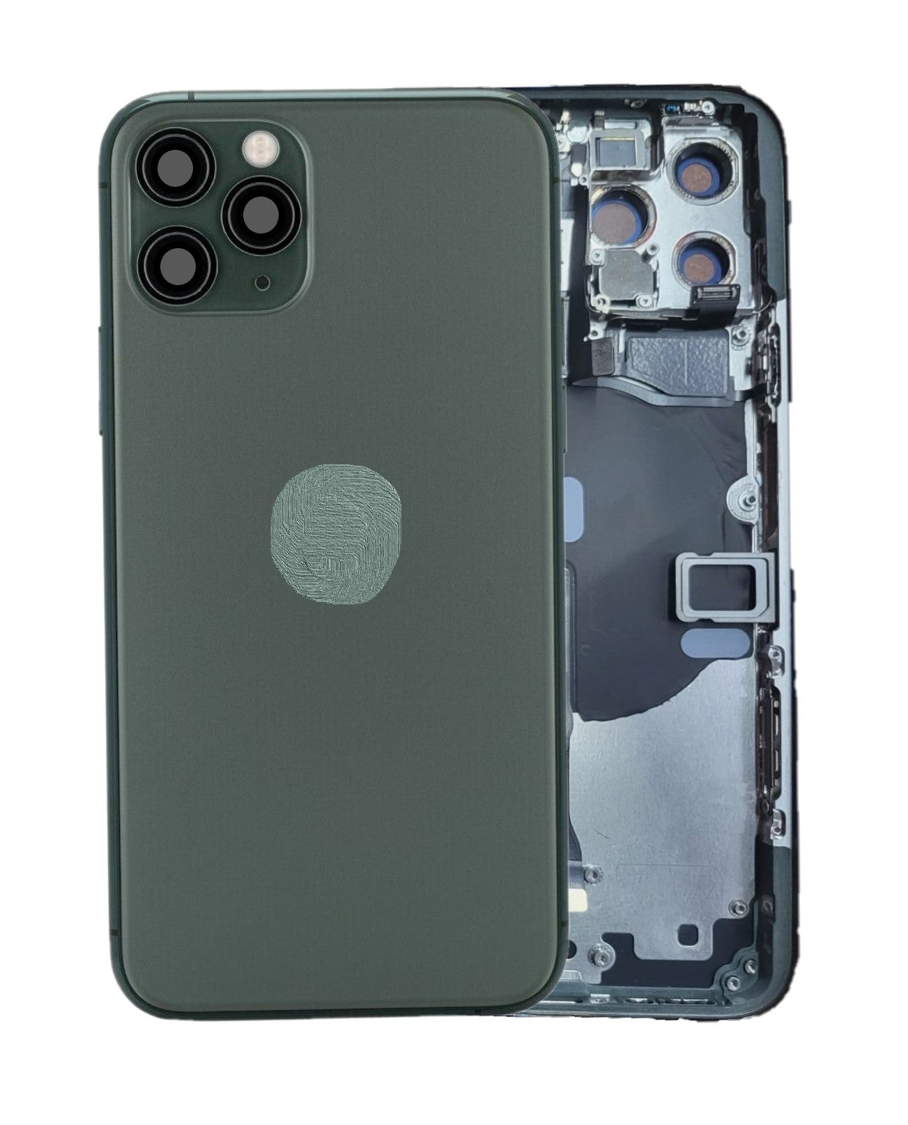 Back Housing W/ Small Components Pre-Installed For iPhone 11 Pro ( OEM Pulled Grade A )