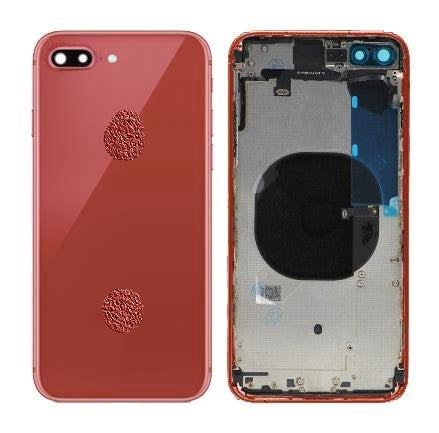 Back Housing W/ Small Components Pre-Installed For iPhone 8 Plus ( OEM Pulled Grade A )