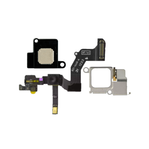 Set of Front Camera, Ear Speaker and Speaker Cover for iPhone 5 Series