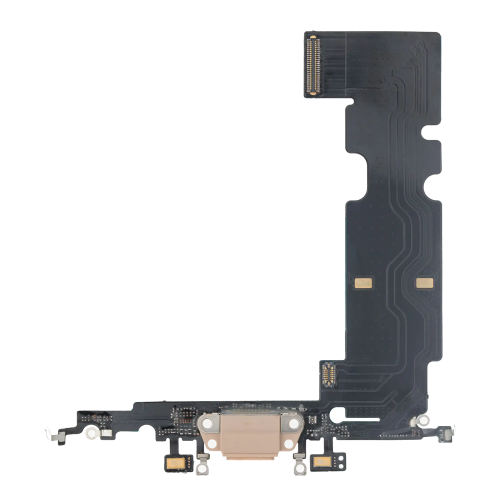 Charging Port Flex Cable Compatible For iPhone 8 Plus (Aftermarket) (Gold)