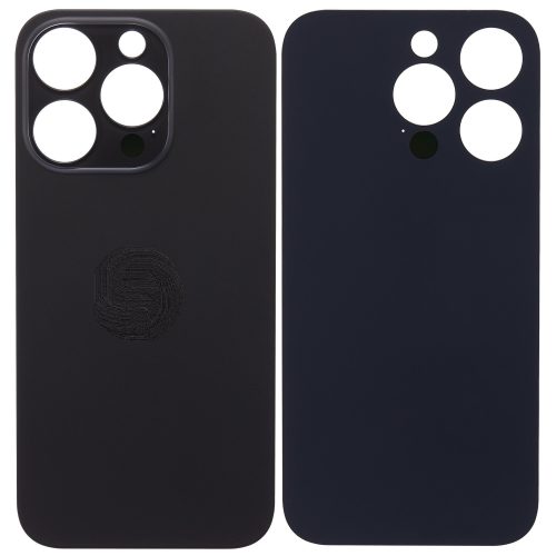 Professional Replacement Back Glass With Big Camera Hole for iPhone 14 Pro (Black)